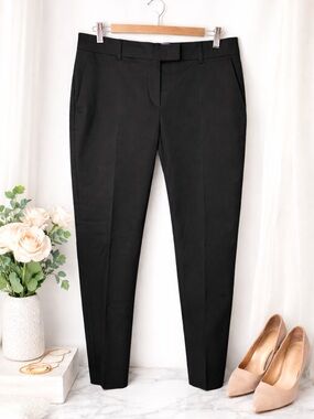MaxMara Studio Stretch Cotton Cigarette Pants Italy Size 10
